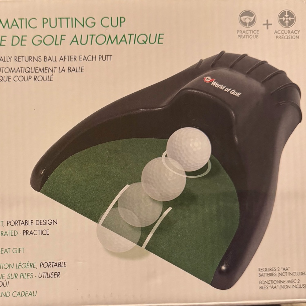 World of Golf Automatic Putting Cup